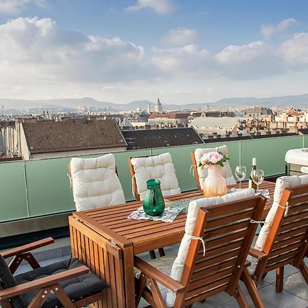 Centropolitan Penthouse #Jacuzzi #Freeparking Leilighet Budapest Eksteriør bilde