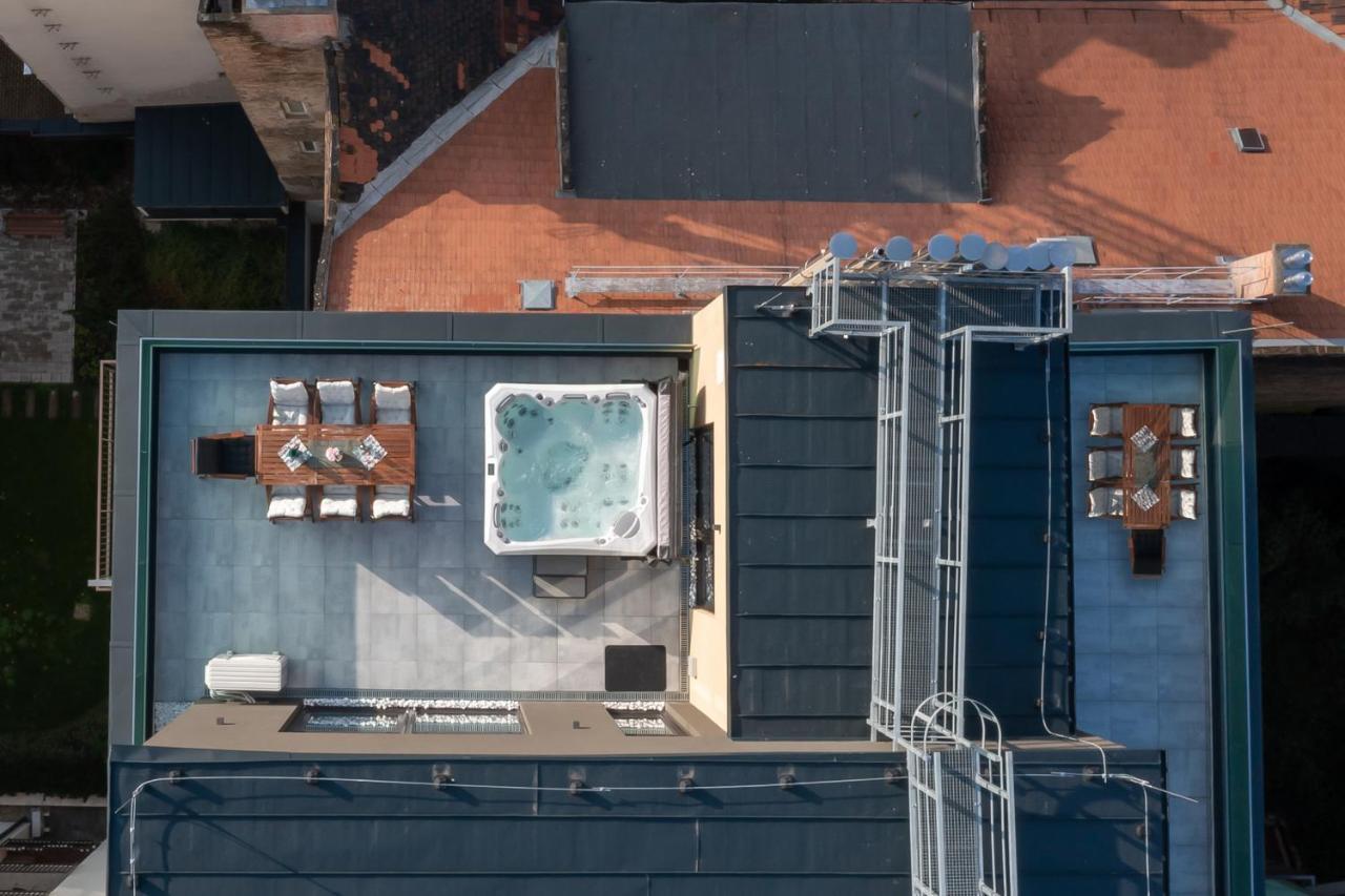 Centropolitan Penthouse #Jacuzzi #Freeparking Leilighet Budapest Eksteriør bilde